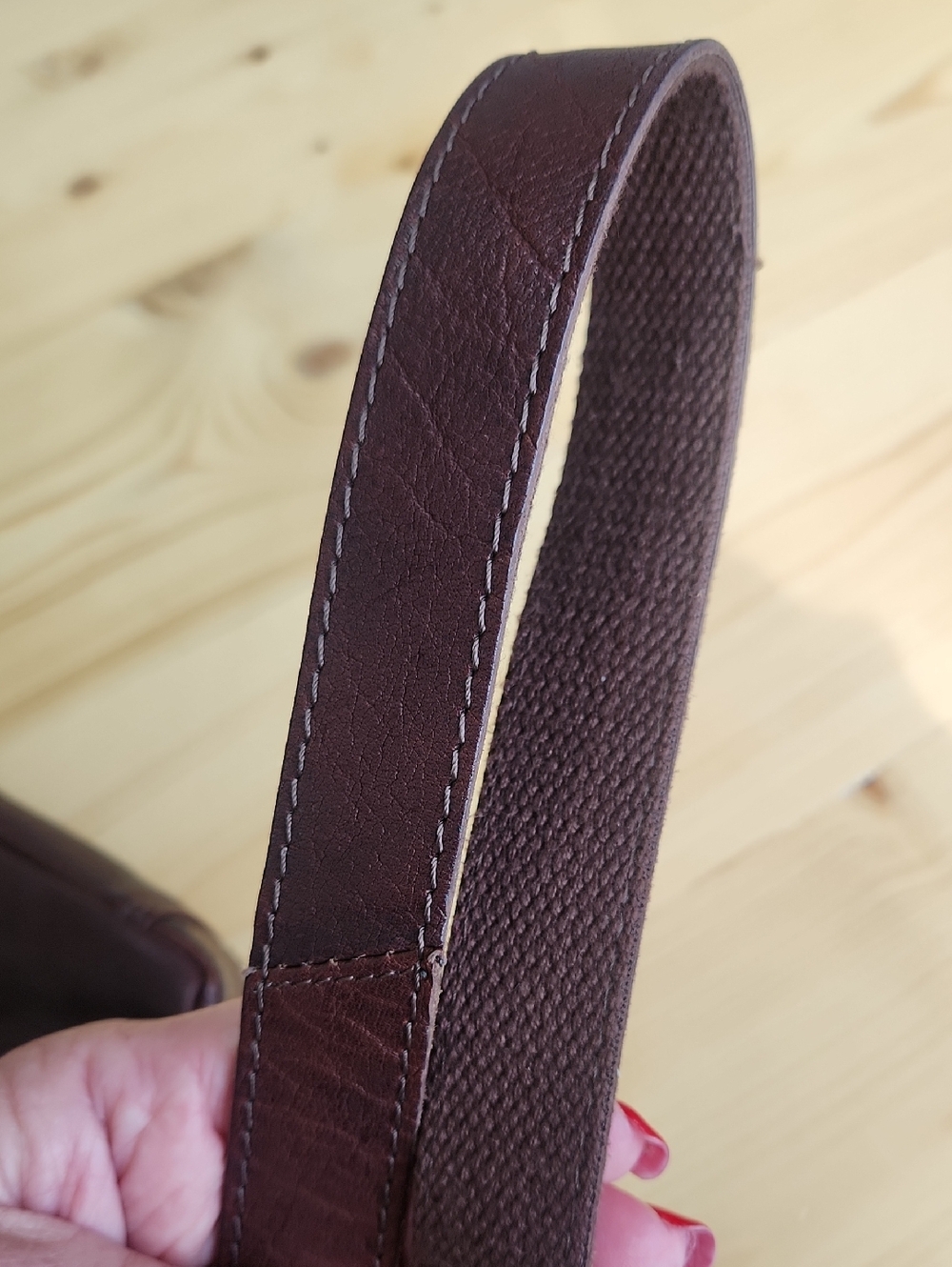 Spikes & Sparrow Leather Crossbody Belt Bag Brown Multi Pocket Fanny Pack Unisex - Picture 11 of 17